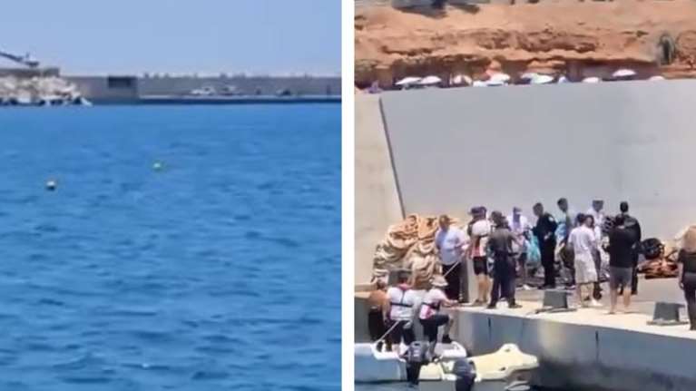 Πτώση ελικοπτέρου στη θάλασσα στη Βουλιαγμένη - Σώοι όλοι οι επιβαίνοντες [εικόνες - βίντεο]