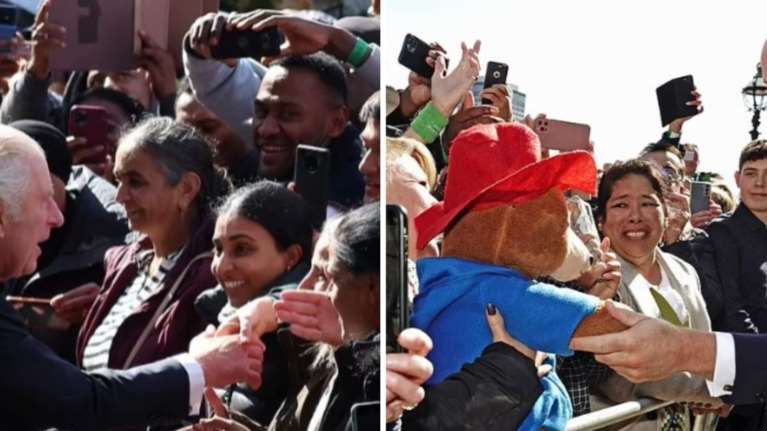 Βρετανία: Αιφνιδιαστική εμφάνιση του Καρόλου και του Ουίλιαμ στην ουρά για το ύστατο χαίρε στην Ελισάβετ [βίντεο]