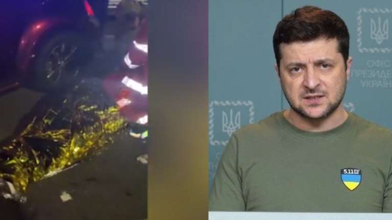 Ουκρανία: Ετσι έγινε το τροχαίο με τον Ζελένσκι- Τραυματίστηκε σοβαρά ο άλλος οδηγός