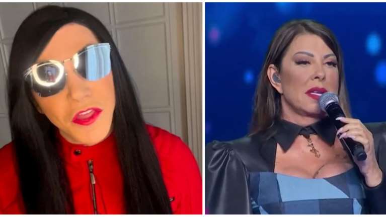 Τάκης Ζαχαράτος: Μιμείται την Άντζελα Δημητρίου και απαντά στην Γαρμπή &#39;&#39;Ποια νομίζεις πως είσαι Καιτούλα;&#39;&#39;