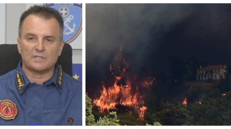 Φωτιές Αττική - Πυροσβεστική: Οι φλόγες στον Βαρνάβα ξεπερνούν τα 25 μέτρα - Η φωτιά εξελίσσεται προς τη λίμνη Μαραθώνα