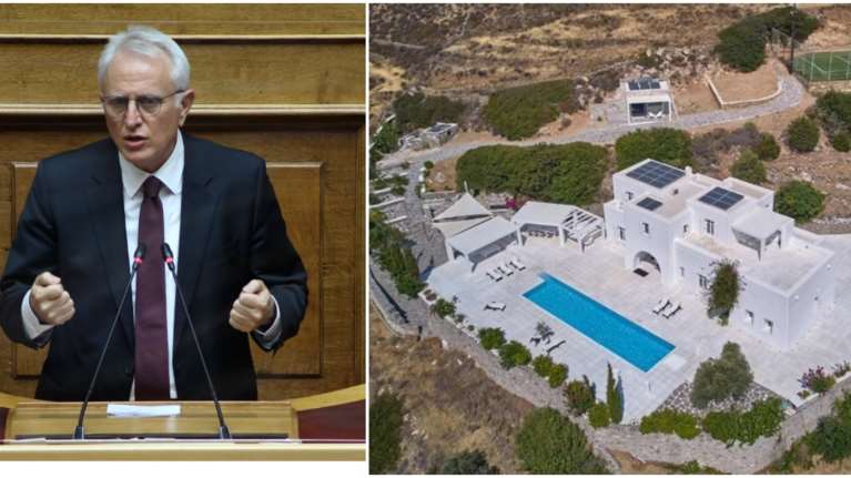 Νέα ερωτήματα ΝΔ για τη βίλα Ραγκούση στην Πάρο: Έπαιρνε επιστρεπτέες προκαταβολές την περίοδο 2020-2021;