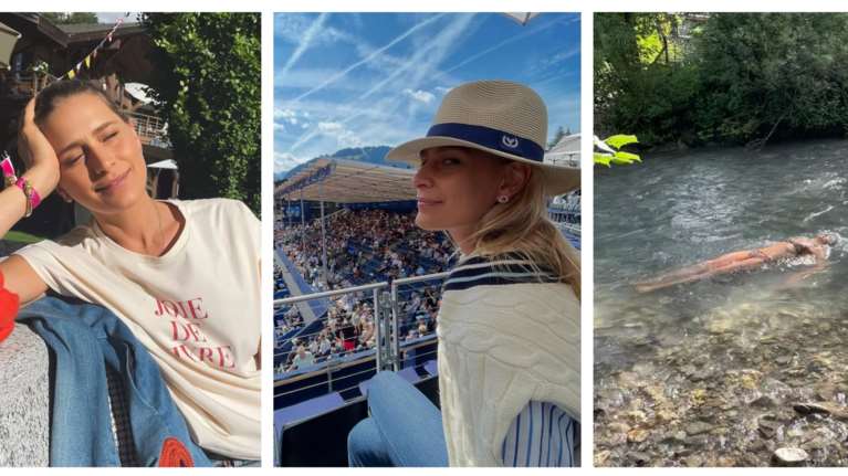 Τατιάνα Μπλάτνικ: Διάλειμμα από το ελληνικό καλοκαίρι με διακοπές στο Gstaad  - &quot;Όταν μπορείς να αναπνέεις ελεύθερα...&quot;