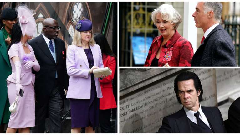 Στέψη βασιλιά Καρόλου: Οι καλεσμένοι σελέμπριτις – Εμμα Τόμσον, Νικ Κέιβ, Κέιτι Πέρι [εικόνες]