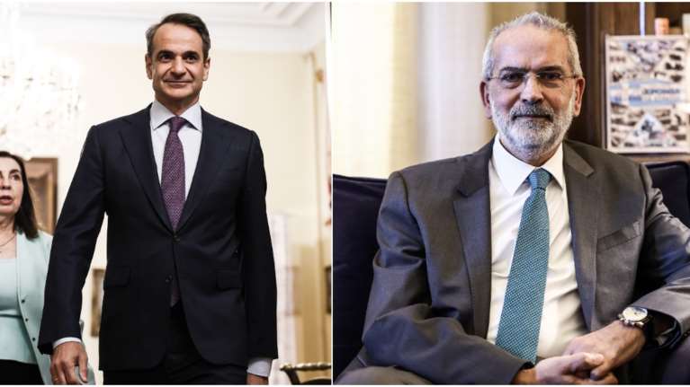 Τι περιέχει ο μπλε φάκελος που θα παραδώσει ο Μητσοτάκης στον Σαρμά - Αλλαγή "φρουράς" σήμερα στο Μαξίμου