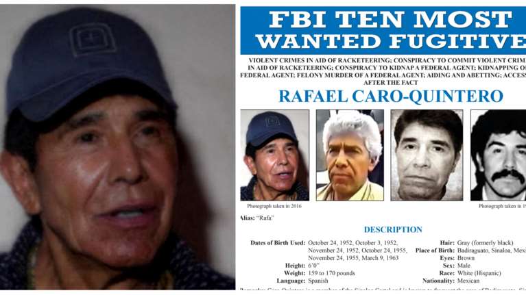 Μεξικό: Συνελήφθη o διαβόητος βαρόνος ναρκωτικών Κάρο Κιντέρο - Ήταν ανάμεσα στους 10 πιο καταζητούμενους παγκοσμίως