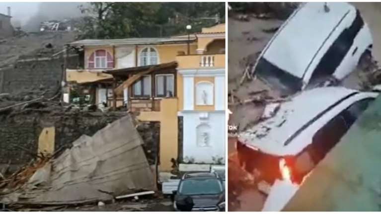 Πλημμύρες στην Ιταλία: 13 αγνοούμενοι μετά από κατολίσθηση στο νησί Ίσκια - Ένα νεογέννητο ανάμεσά τους [βίντεο]