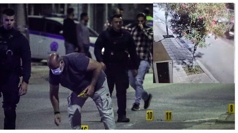 Άνω Λιόσια: Βίντεο ντοκουμέντο από την ενέδρα -  Η στιγμή που γαζώνουν τη θωρακισμένη Mercedes του &quot;Μπόντι Μπίλντερ&quot;