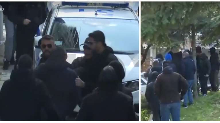 Ιωάννινα: &quot;Δολοφόνοι, δεν θα ξεχαστεί&quot; - Επεισοδιακή η προσαγωγή των συλληφθέντων για την οπαδική συμπλοκή [βίντεο]