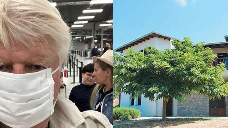 Για διακοπές στο Πήλιο μέσω Βουλγαρίας ο πατέρας του Μπόρις Τζόνσον παρά την απαγόρευση  [εικόνες-βίντεο]