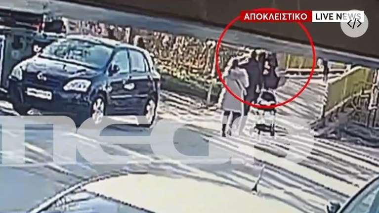 Αλιάκμονας: Οι τελευταίες στιγμές του μωρού; Βίντεο ντοκουμέντο από το κέντρο της Βέροιας λίγο πριν την τραγωδία