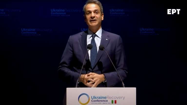 Κυριάκος Μητσοτάκης: Η Ελλάδα έχει δεσμευτεί να στηρίξει την Ουκρανία [βίντεο]