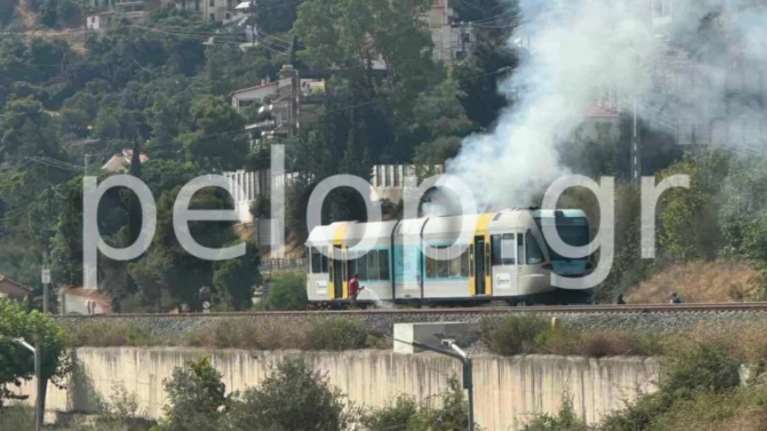Αχαΐα: Συναγερμός για φωτιά σε βαγόνι του προαστιακού στην Ακράτα