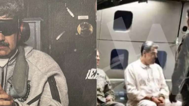 Οι πρώτες φωτογραφίες του Μαδούρο μετά τη σύλληψη από τις ΗΠΑ - Η ανάρτηση του Τραμπ