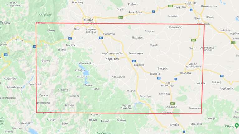 Ενεργοποιήθηκε το "Copernicus" για την χαρτογράφηση των καταστροφών στην Καρδίτσα