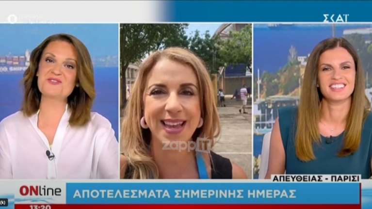 "Δεν έφταιγαν τα μικρόφωνα, πήρε ένας ηλίθιος τηλέφωνο": Ξέφυγε η δημοσιογράφος Σπυριδούλα Σπανέα στον ΣΚΑΪ