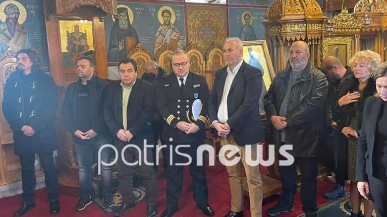Συντριβή Φάντομ: Τρισάγιο στη μνήμη του ιπτάμενου Μάριου - Μιχαήλ Τουρούτσικα τελέστηκε στο Κατάκολο