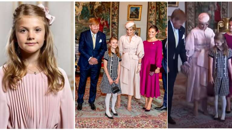 Βασίλισσα κάνε στην άκρη: Η αμήχανη στιγμή που η 10χρονη πριγκίπισσα της Σουηδίας εκτόπισε τη Μάξιμα
