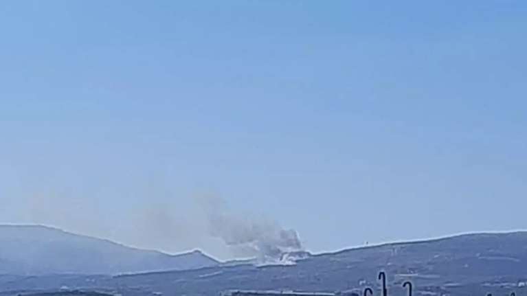 Φωτιά στη Σητεία - Σπεύδουν ενισχύσεις με ελικόπτερο