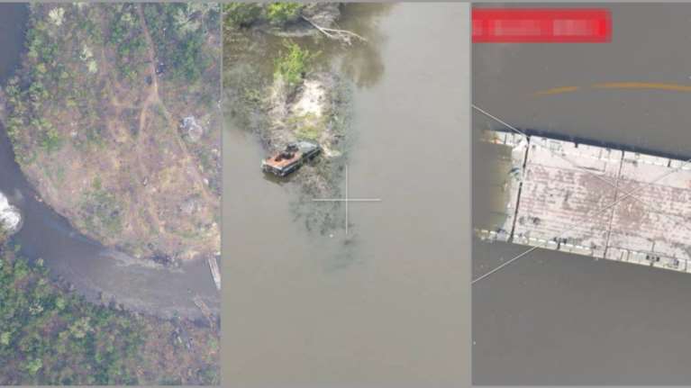 Ταπεινωτική ήττα Ρώσων στην ανατολική Ουκρανία - Βομβάρδισαν γέφυρα και τους ανάγκασαν να κολυμπήσουν για να σωθούν