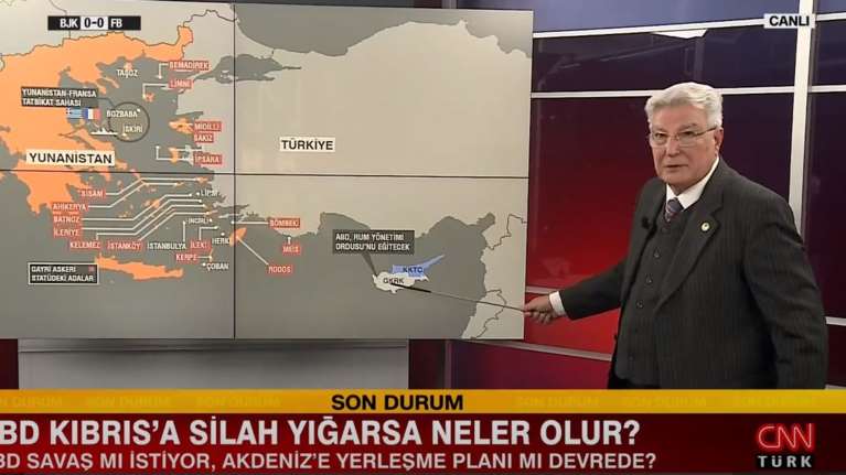 Νέες προκλήσεις στο CNN Turk: "Να χτυπήσουμε το ελληνικό τμήμα της Κύπρου" [Βίντεο]