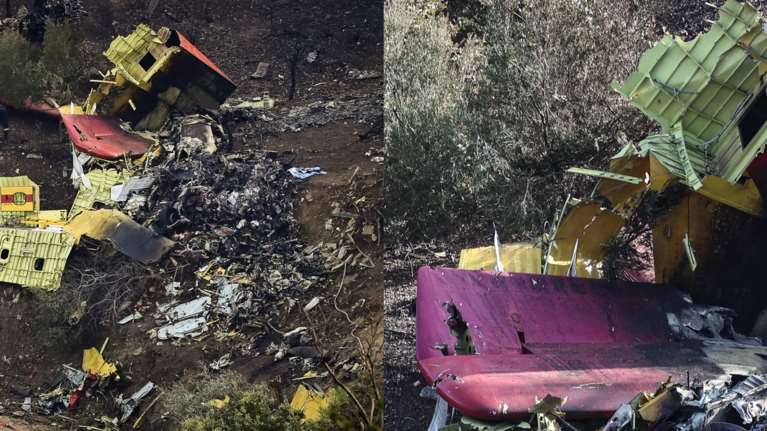 Τα αίτια της τραγωδίας στην Κάρυστο: Πώς το μοιραίο Canadair έπεσε την ώρα που έσβηνε φωτιά [Βίντεο]