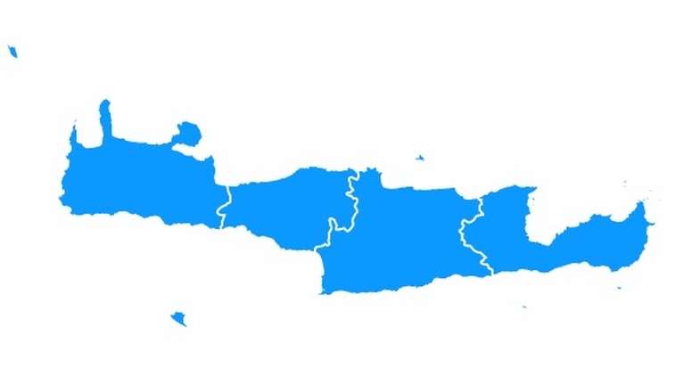 Εκλογές 2023: Για πρώτη φορά μπλε όλη η Κρήτη - Το ΠΑΣΟΚ άφησε τρίτο τον ΣΥΡΙΖΑ σε δύο νομούς