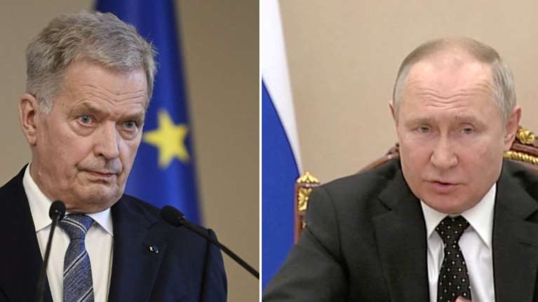 Φινλανδός πρόεδρος σε Πούτιν για το ΝΑΤΟ: "Να αποφευχθούν οι εντάσεις" - "Λάθος" η εγκατάλειψη της ουδετερότητας, λέει η Μόσχα