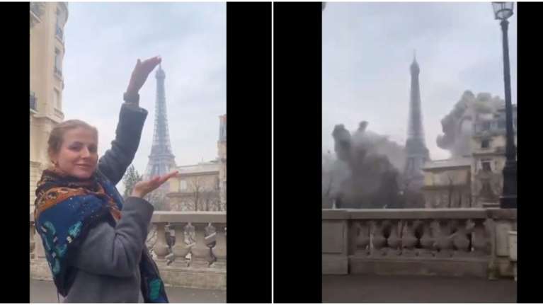 Ψεύτικο βίντεο δείχνει το Παρίσι... βομβαρδισμένο - "Αν πέσουμε, θα πέσετε κι εσείς", προειδοποιεί η ουκρανική Βουλή