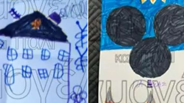 Οι ζωγραφιές - κραυγή της Τζωρτζίνας: Πώς αποτυπώνει τη μητέρα της Ρούλα Πισπιρίγκου [εικόνες - βίντεο]