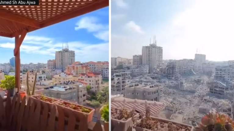 Αποκαλυπτικό βίντεο από τον Guardian: Το &quot;Πριν&quot; και το &quot;Μετά&quot; τους βομβαρδισμούς στη Γάζα