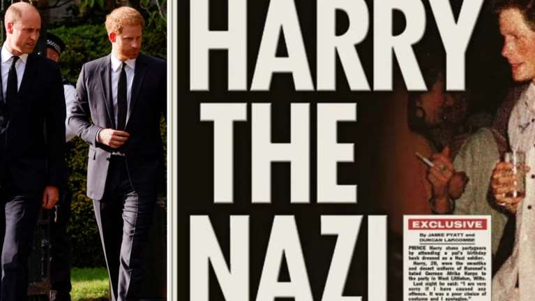 Πρίγκιπας Χάρι: Ο Γουίλιαμ με χτύπησε άσχημα και με πέταξε στο πάτωμα- Εκείνος και η Κέιτ μου είχαν πει να ντυθώ Ναζί