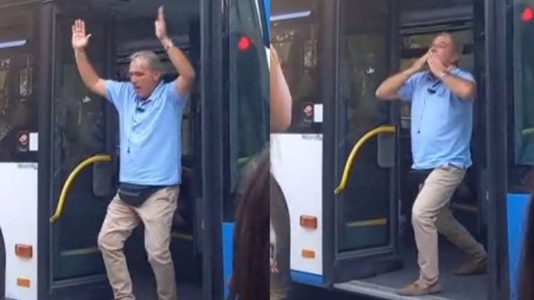 Viral ο απίθανος οδηγός λεωφορείου στη Ρόδο που χορεύει με μουσική στη διαπασών [βίντεο]