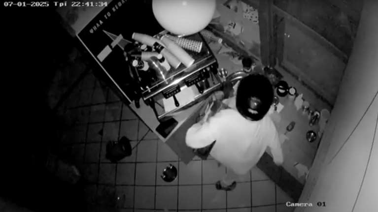 Βίντεο-ντοκουμέντα από τη δράση σπείρας διαρρηκτών που άδειαζε καταστήματα σε Κορωπί και Γλυφάδα