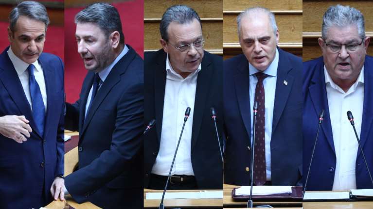 Όλα όσα έγιναν στη Βουλή: Πυρ ομαδόν κατά Μητσοτάκη για τα Τέμπη και το μπάζωμα - &quot;Δεν το βάζουμε κάτω, fake news η συγκάλυψη&quot;