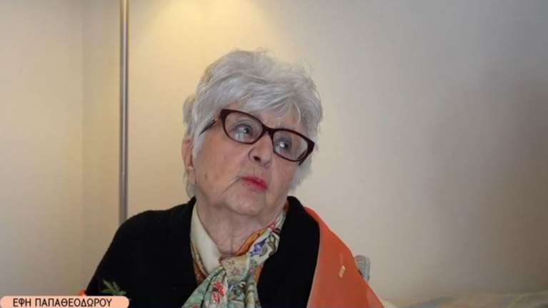 Έφη Παπαθεοδώρου: Η &quot;Θεοπούλα&quot; στηρίζει Νέα Αριστερά