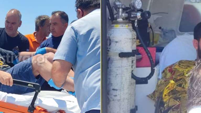 Χαλκιδική: Καταπονημένος και αφυδατωμένος ο 30χρονος που σώθηκε - Πώς κρατήθηκε στη ζωή για 18 ώρες [Εικόνες]