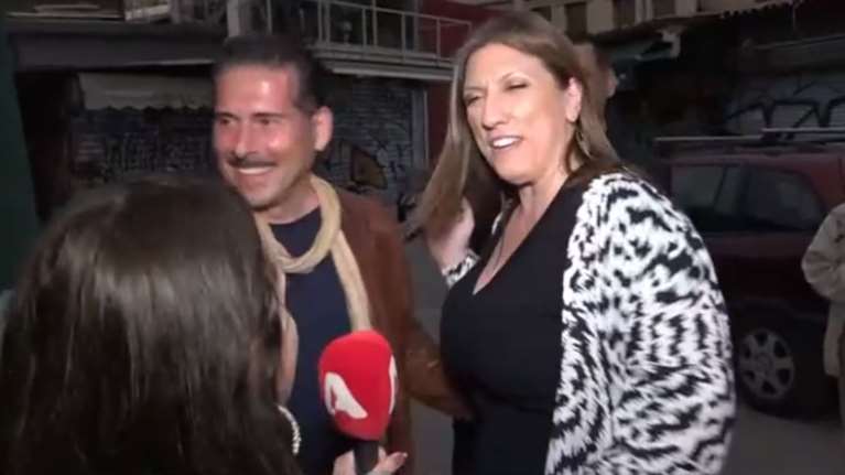 Ζωή Κωνσταντοπούλου - Διαμαντής Καραναστάσης: Η πρώτη δημόσια εμφάνιση μετά τη φημολογία για χωρισμό [βίντεο]