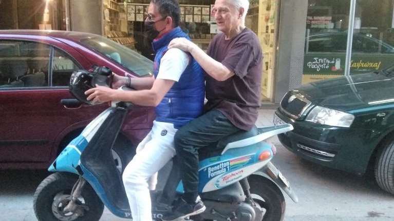 Από το τρακτέρ στο…μηχανάκι ο πρώην Αντιπρόεδρος της Βουλής Σωτήρης Χατζηγάκης