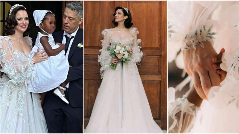 Γάμος Ευγενίας Δημητροπούλου: Οι μοναδικές φωτογραφίες από τη βάφτιση της κόρης της Εύας και τα επίσημα κλικ