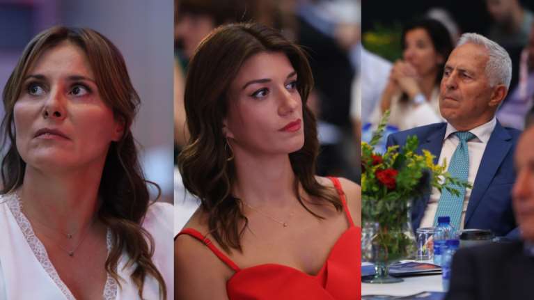 Αλέξης Τσίπρας: Στο πλευρό του η Μπέτυ Μπαζιάνα - Ποιοι βουλευτές έδωσαν το &quot;παρών&quot; στην ομιλία του [βίντεο - εικόνες]