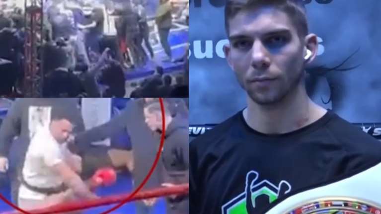 Τσουκαλάς για το... ροντέο σε αγώνα kick box στη Σερβία: Είχα υποψιαστεί ότι υπάρχει ένα περίεργο κλίμα [βίντεο]