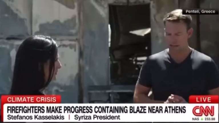 Στέφανος Κασσελάκης για φωτιά στην Αττική: Την ώρα που η κυβέρνηση κάνει προπαγάνδα, το CNN αποκαλύπτει