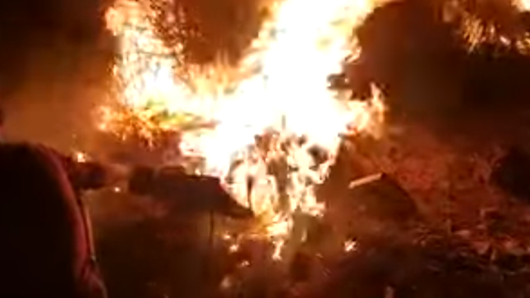 Βίντεο-ντοκουμέντο: Η στιγμή που Αφγανοί εμπρηστές βάζουν φωτιά στη Μόρια - Εξι συλλήψεις από την ΕΛ.ΑΣ