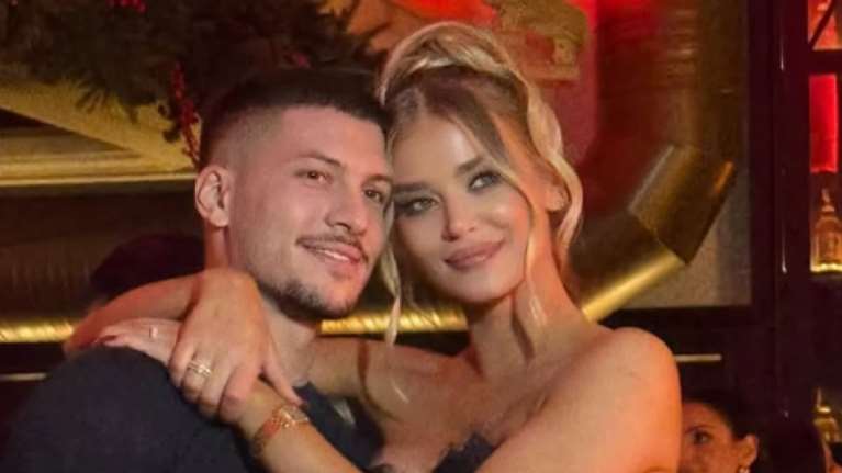 Γενέθλια με κιτρινόμαυρη τούρτα για τον Λούκα Γιόβιτς - Εντυπωσιακή εμφάνιση από την σύζυγό του [βίντεο]