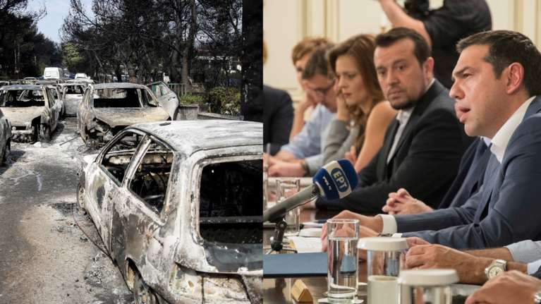 Επιμένει ο Τσίπρας για την τραγωδία στο Μάτι ότι δεν γνώριζε για τους νεκρούς: "Διεστραμμένη προπαγάνδα"