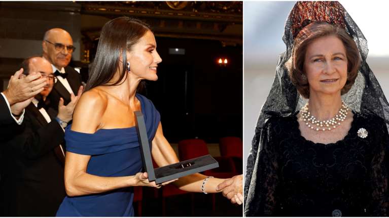 Βασίλισσα Λετίσια: Η άψογη royal εμφάνιση με θεϊκό μπλε φόρεμα και τα κοσμήματα της πεθεράς της