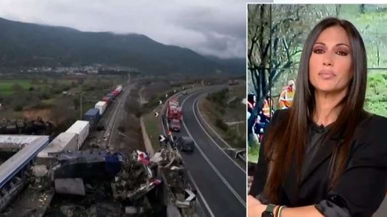 Ανθή Βούλγαρη: Λύγισε &quot;στον αέρα&quot; για την τραγωδία στα Τέμπη - &quot;Τα λόγια είναι περιττά&quot; [βίντεο]