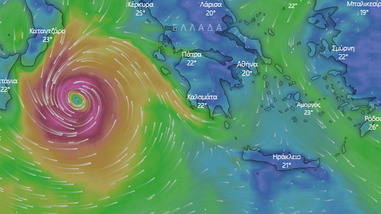 Ιανός: Εκτακτο δελτίο επικίνδυνων καιρικών φαινομένων από την Πολιτική Προστασία- Πώς θα κινηθεί η κακοκαιρία σήμερα, Σάββατο και Κυριακή