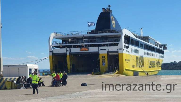 Συναγερμός στην Κυλλήνη: Τηλεφώνημα για βόμβα στο πλοίο Fior Di Levante